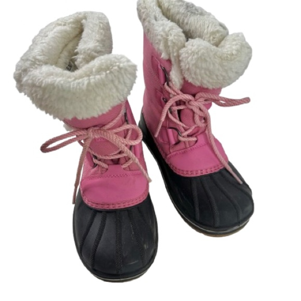 Pink Kids Snow Boots